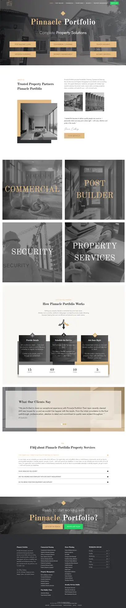 Pinnacle Portoflio Web Design Agency Dublin Graphic Design